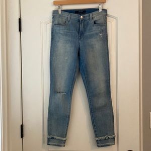 J Brand Alana Crop Denim